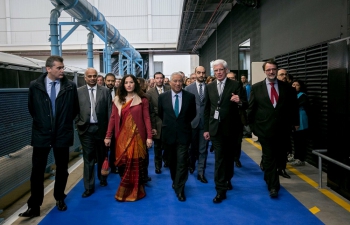 Inauguration of Sakthi Automotives Plant in Agueda by Portuguese Prime Minister and Ambassador of India to Portugal